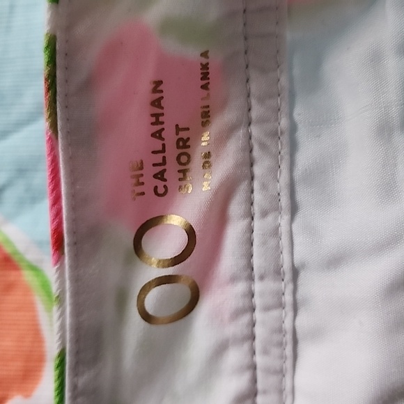 Lilly Pulitzer The Callahan light blue fruit themed shorts-00 - Picture 3 of 8